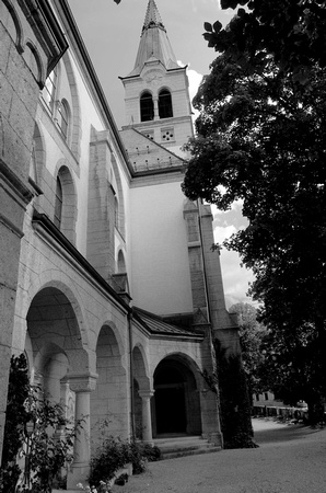 BW_315_Austria Innsbruck_The Entrance to the Steeple_1_BW