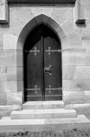 BW_305_Austria Innsbruck_The Church Doors_BW