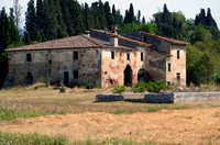 422_Italy_Lucca_The Old Building in the Field