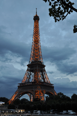 145_France Paris_The Eiffel Tower Lights