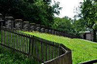 212_Germany Saalburg_The Fence at the Castle Wall