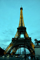 134_France Paris_The Eiffel Tower at Twilight