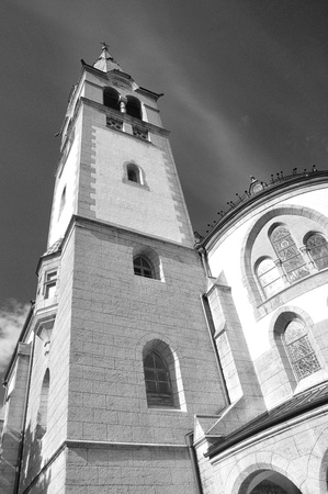 BW_403_Italy_Florence_The Church Steeple of Florence_BW