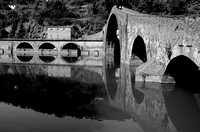 BW_414_Italy_Lucca_The Bridges Reflection_BW