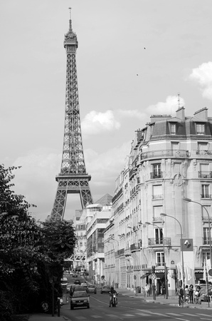 BW_113_France Paris_The Eiffel Tower Aug 2012
