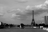BW_114_France Paris_The Eiffel Tower and Skyline of Paris_1 in BW