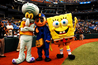 Mr Zip With other Mascots